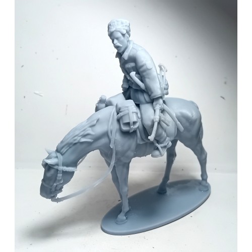1/32 Cossacks mounted on horse WW2